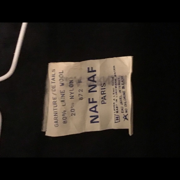 Naf Naf Vintage Denim and Wool Jacket - Picture 5 of 5